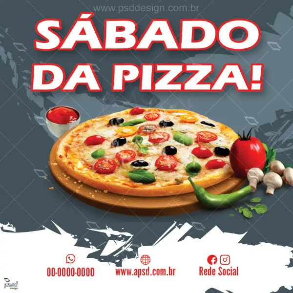 arte sábado da pizza