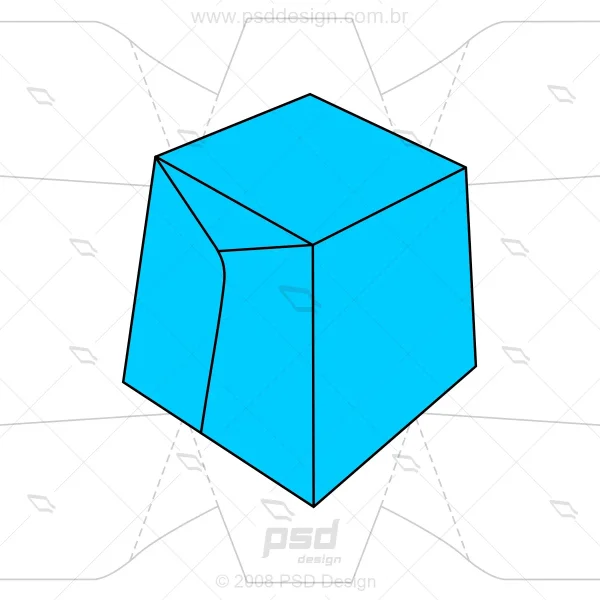 molde caixa para panetone