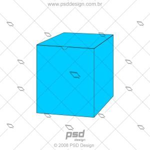 molde de caixa para x salada