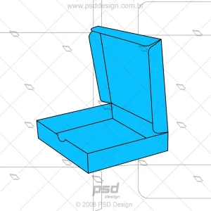 molde caixa camiseta