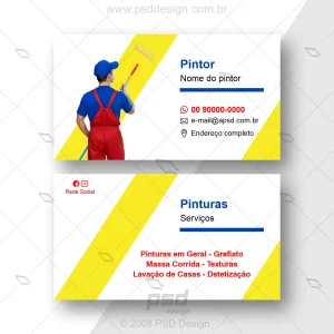 arte cartão pintor editado