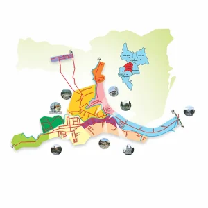 Arte de mapa personalizado