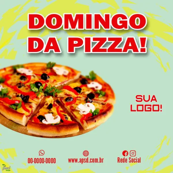 arte domingo da pizza