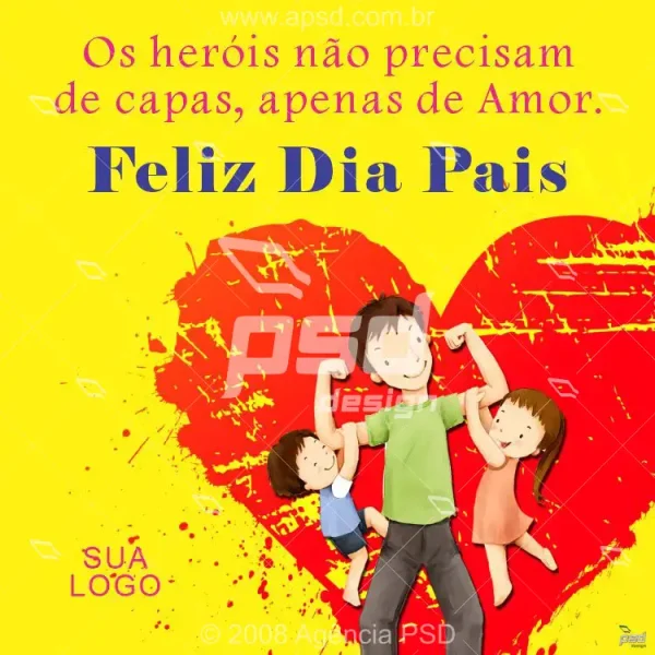 arte dia dos pais