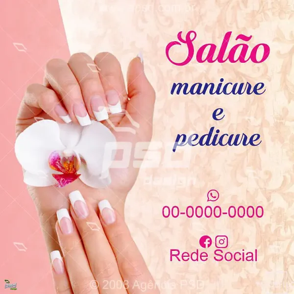 arte salão manicure