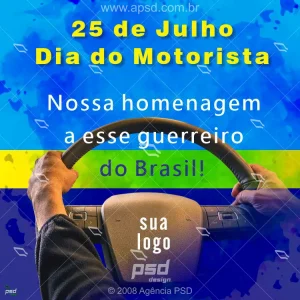 arte dia do motorista