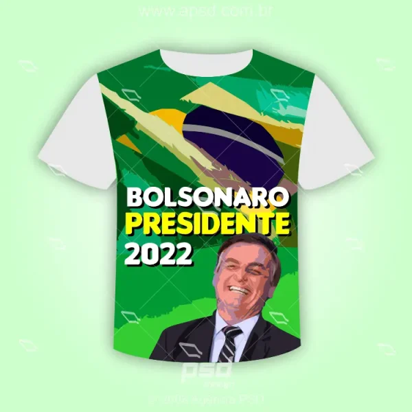 estampa bolsonaro