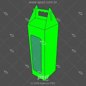 Molde caixa copo long drink