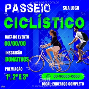 arte passeio ciclistico