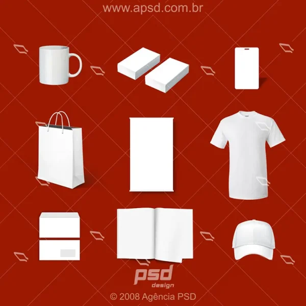 mockups identidade visual