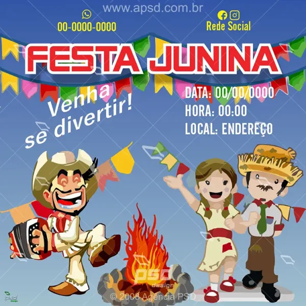 arte festa junina