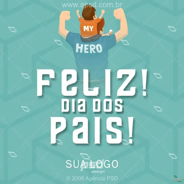 feliz dia dos pais