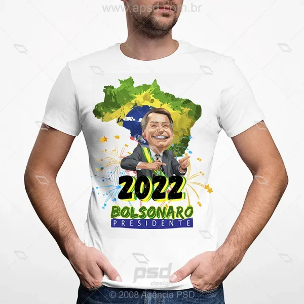 estampa bolsonaro