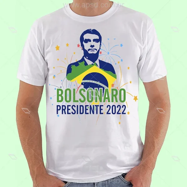 estampa bolsonaro presidente