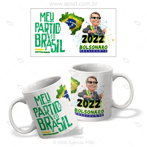 caneca bolsonaro