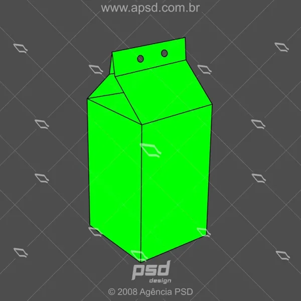 caixa milk png