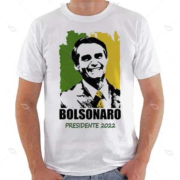 estampa bolsonaro presidente 2022