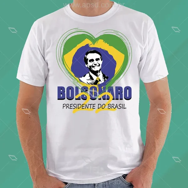 estampa bolsonaro