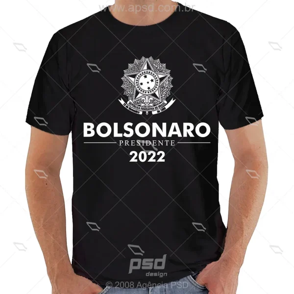 estampa camiseta bolsonaro