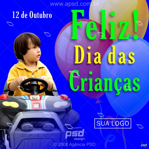 arte feliz dia das crianças