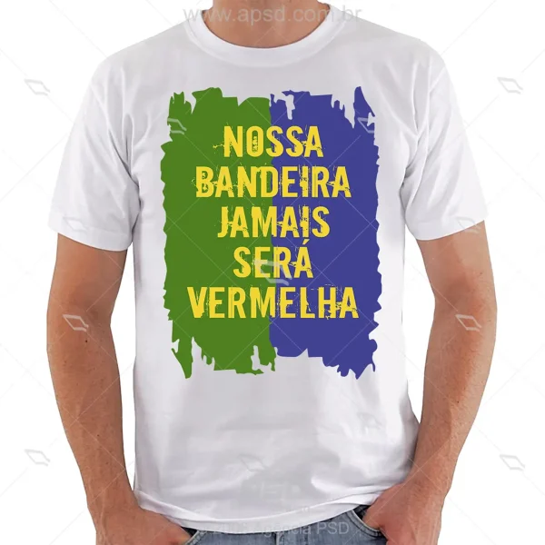 estampa bandeira