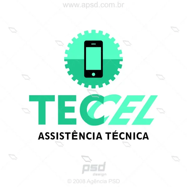 logo assistência técnica celular