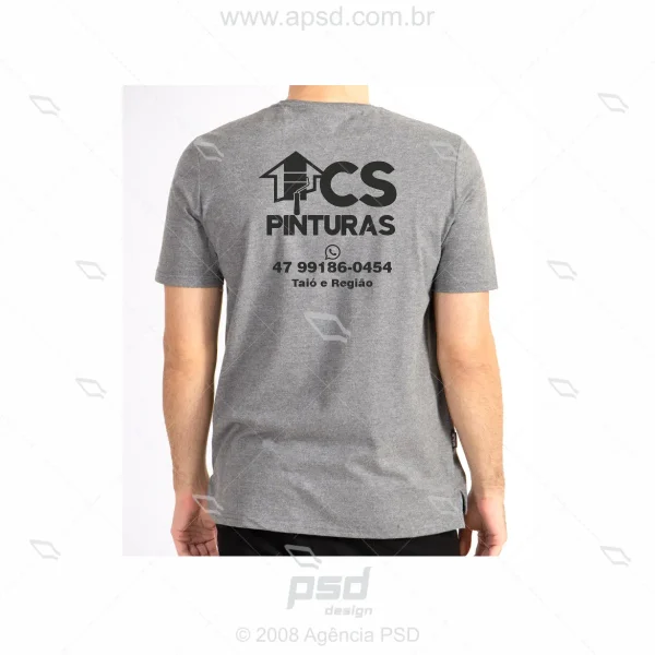 camisetas com logo