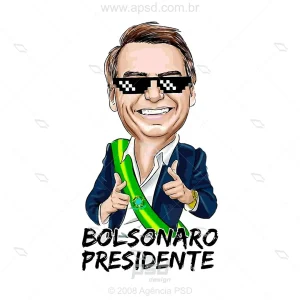 Caricatura Bolsonaro Presidente