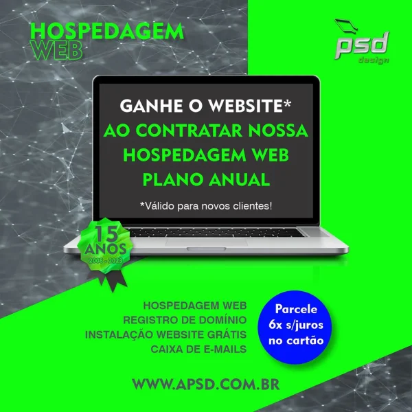 hospedagem web anual