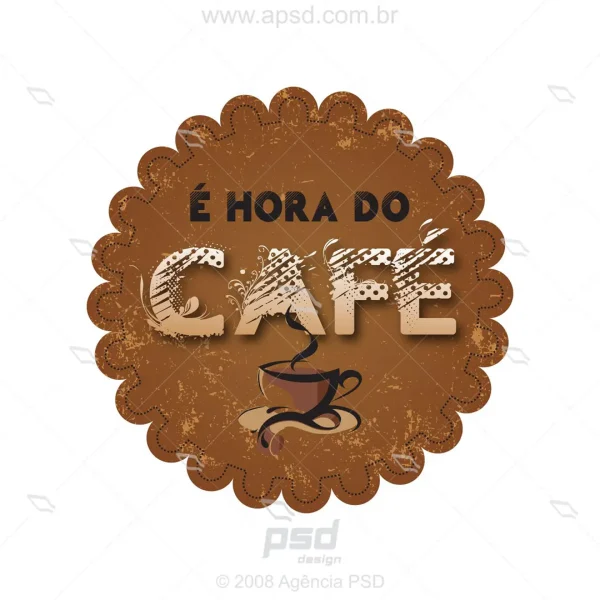 arte é hora do café