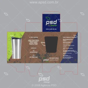 Arte caixa personalizada