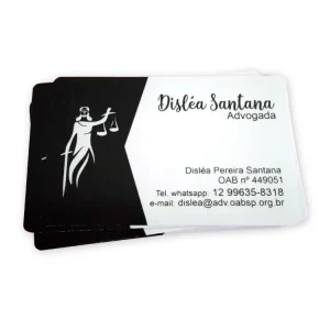 Cartões em PVC com Arte