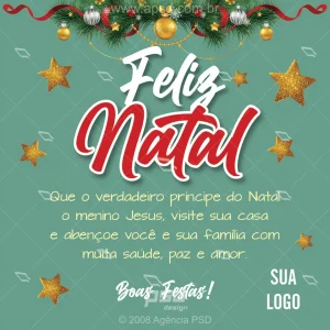 arte mídia feliz natal