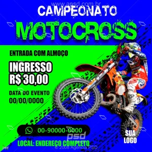 Arte motocross