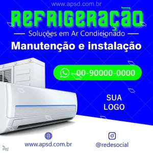 Mídia social refrigeração