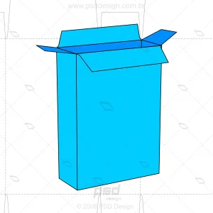 molde caixa para maizena