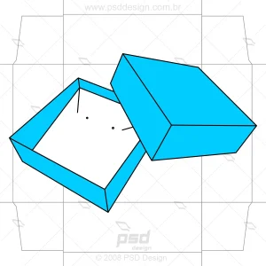 molde de caixa para brincos bijoux
