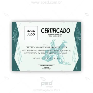 Arte certificado Judô