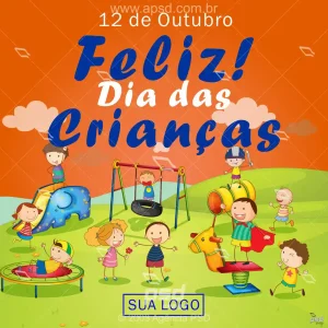 Arte feliz dia das crianças