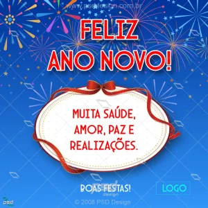 arte feliz ano novo