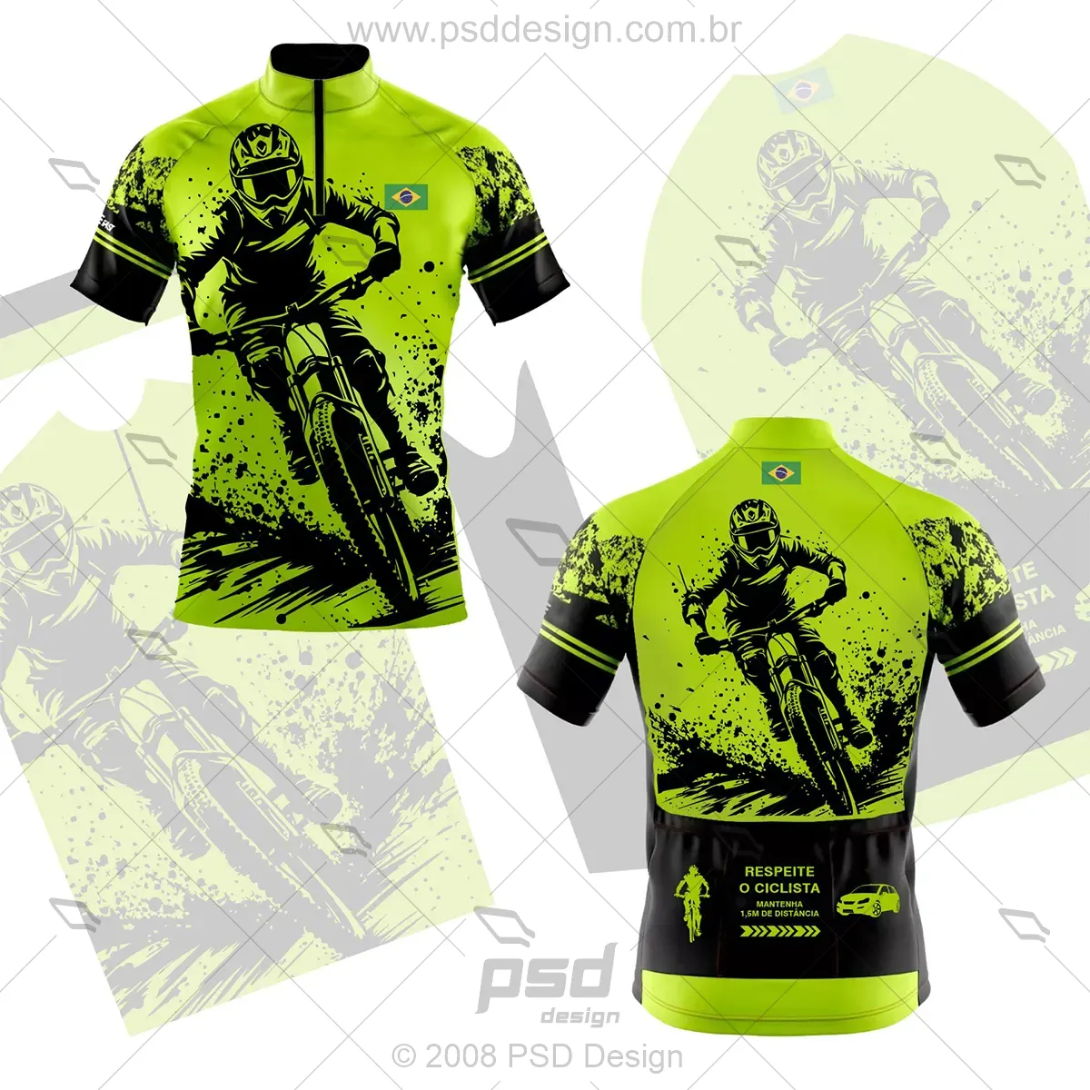 Arte camiseta ciclista - Imagem 2