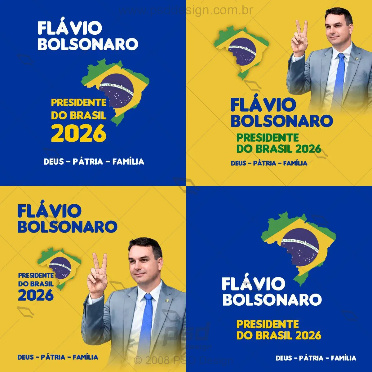 Artes Flávio Bolsonaro Presidente