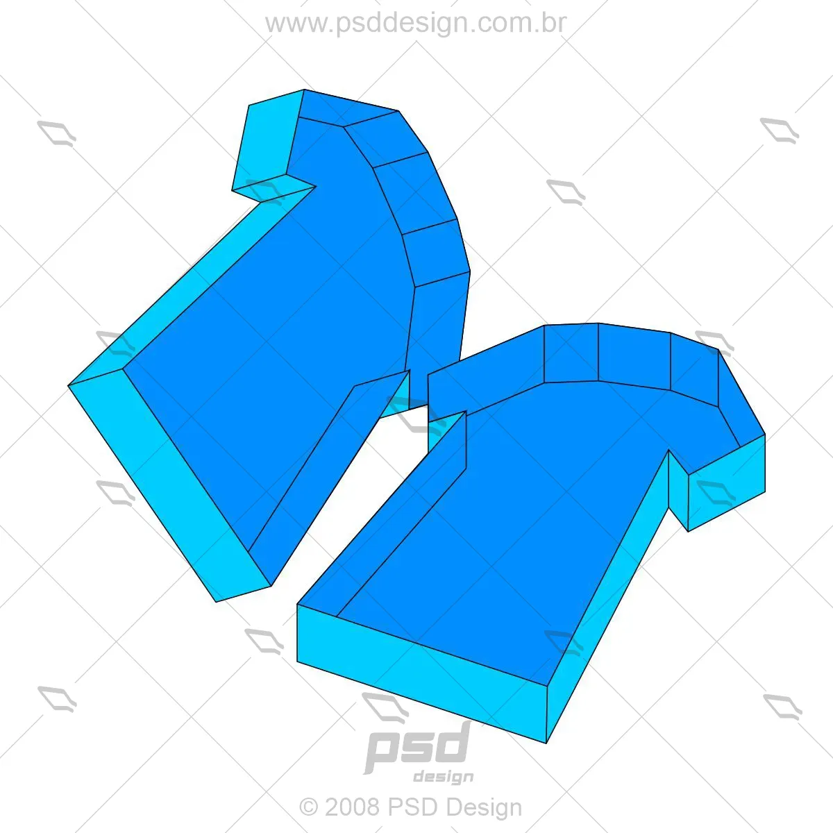molde caixa forma camisa